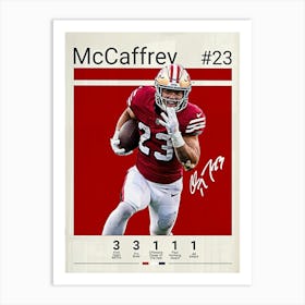 Christian Mccaffrey Art Print