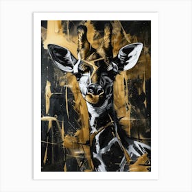 Giraffe 232 Art Print