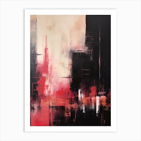 Abstract Cityscape 2 Art Print