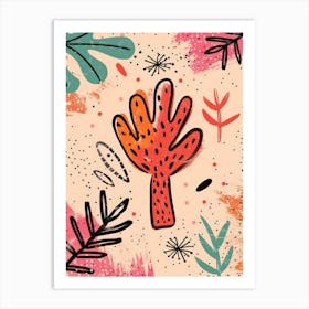 Cactus Painting 3 Art Print