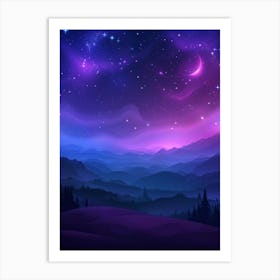 Night Sky 6 Art Print