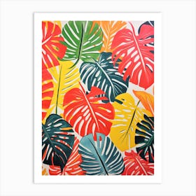 Tropical Leaves 13 Art Print