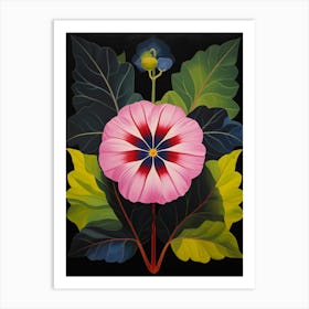 Petunia 1 Hilma Af Klint Inspired Flower Illustration Art Print