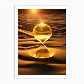 Hourglass In The Sand 2 Art Print