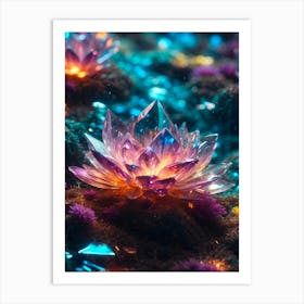 Lotus Flower Art Print