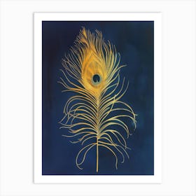 Peacock Feather 9 Art Print