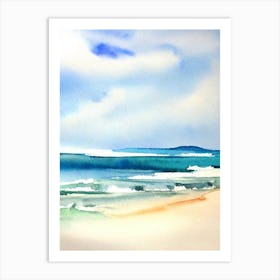 Byron Bay, Australia Watercolour Art Print