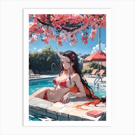 Demon Slayer Nezuko Kamado (30) Art Print