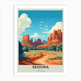 Sedona Arizona Travel Art Print