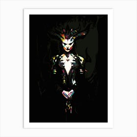 Maleficent lillith diablo Art Print