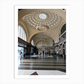 Gare du France Station Art Print