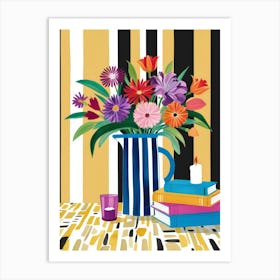 Flowers In A Vase 62 Art Print