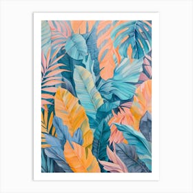 Tropical Leaves 50 Art Print