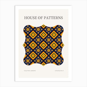 Geometric Pattern Poster 29 Art Print