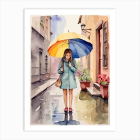 Rainy Day Vibes Art Print