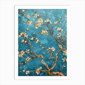 Blossoming Almond Tree 5 Art Print