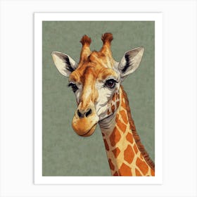 Giraffe 44 Art Print