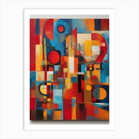 Abstract Painting 810 Art Print