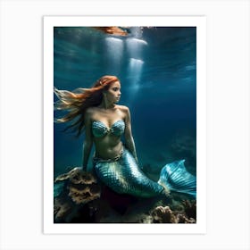 Mermaid-Reimagined 51 Art Print