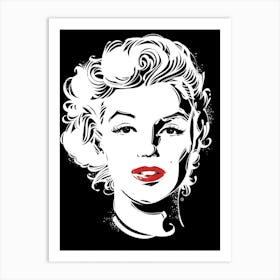 Marilyn Monroe Art Print