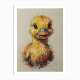 Duckling Art Print
