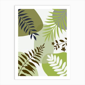 Fern Leaves 6 Art Print