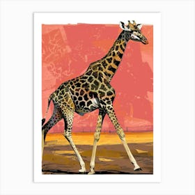 Giraffe 186 Art Print