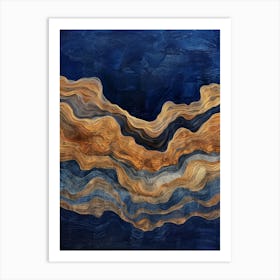 'Waves' 12 Art Print