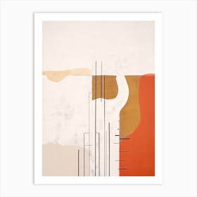 Abstract Art, Madrid, 1960 5 Art Print