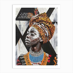 African Woman 91 Art Print