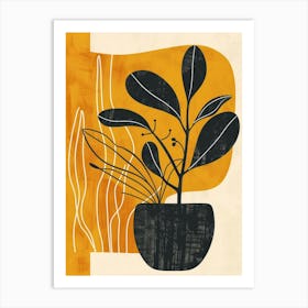 Plant In A Pot 74 Art Print