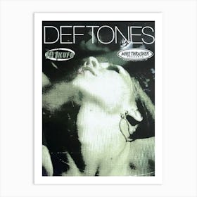 Deftones Album Vintage Poster Rock Band Poster For Room Aesthetic Canvas Wall Art Bedroom Decor Art Print