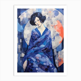 Asian Woman 12 Art Print