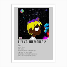 LUV VS. THE WORLD 2 2020 Poster Art Print