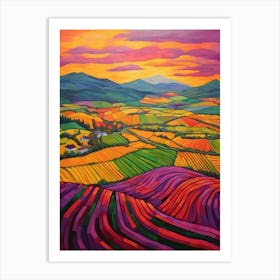 Yakima Valley Fauvism 3 Art Print