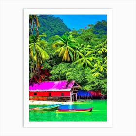 Ilha Grande Brazil Pop Art Photography Tropical Destination Art Print