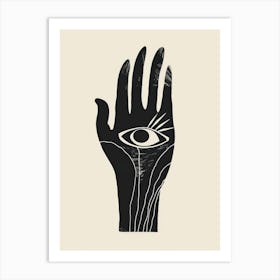 Hand Of God 3 Art Print