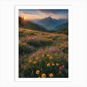 Sunset Symphony Art Print