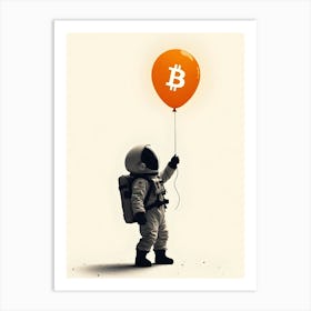 Bitcoin 8 Art Print