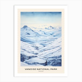 Vanoise National Park France 4 Poster Art Print