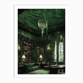 Green Room Art Print