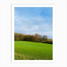 Field With Trees 5 Art Print