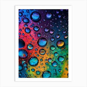 Water Droplets (2) 1 Art Print