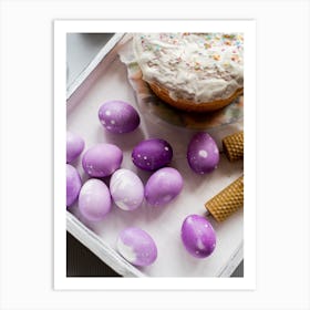 Easter Eggs 498 Art Print