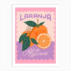 Orange From Algarve Portugal Art Print