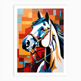 Modern Horse Art, 117 Art Print