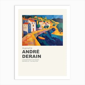 Museum Poster Inspired By Andre Derain 1 Art Print