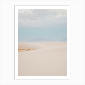 Windy Sand Dunes Art Print