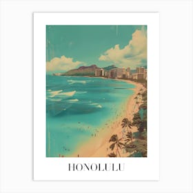 Honolulu Hawaii Art Print