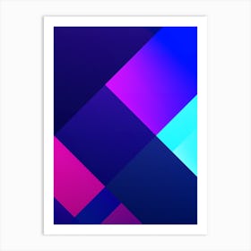 Abstract Geometric Pattern Art Print